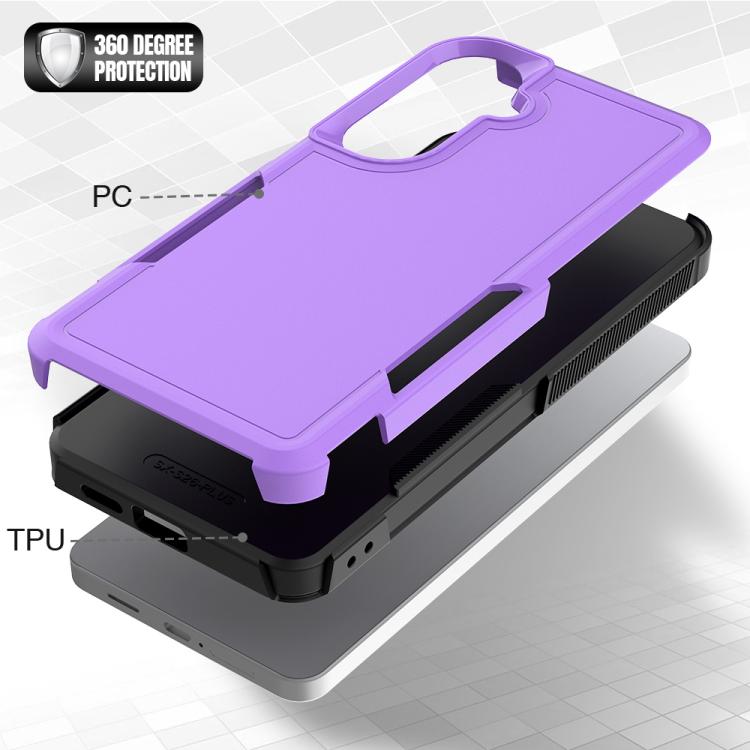 For Samsung Galaxy S26+ 5G 2 in 1 PC + TPU Phone Case