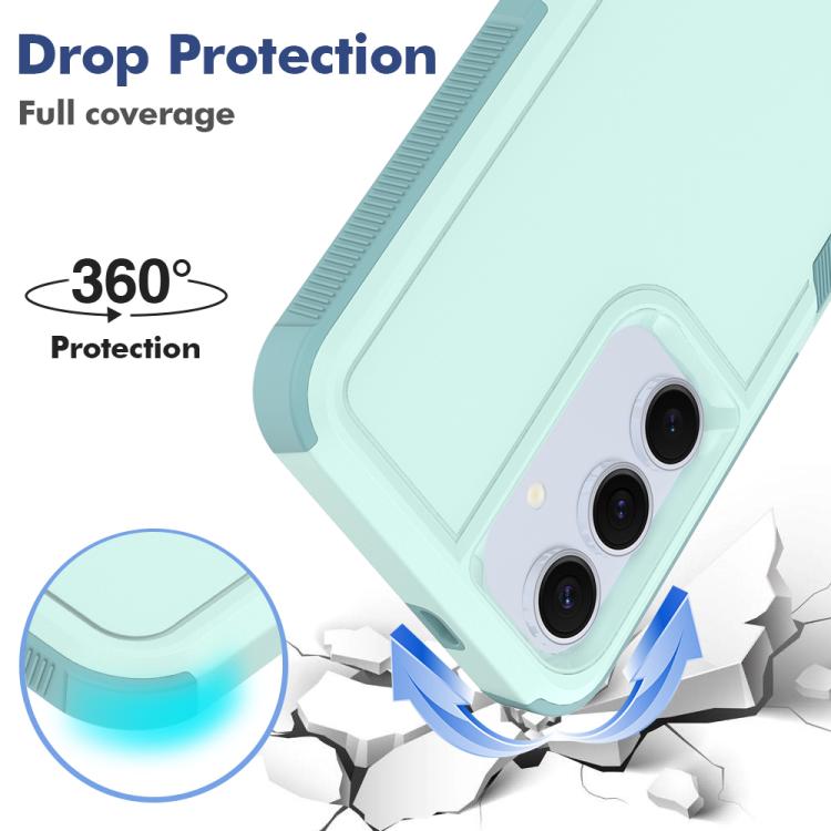 For Samsung Galaxy S25+ 5G 2 in 1 PC + TPU Phone Case