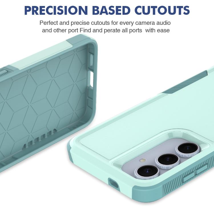 For Samsung Galaxy S25+ 5G 2 in 1 PC + TPU Phone Case