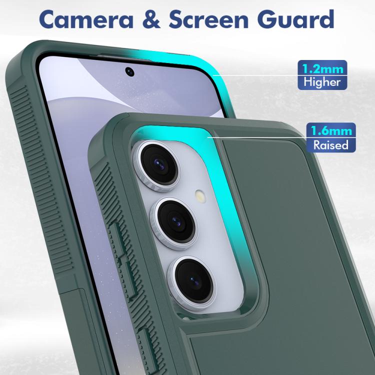 For Samsung Galaxy S25+ 5G 2 in 1 PC + TPU Phone Case