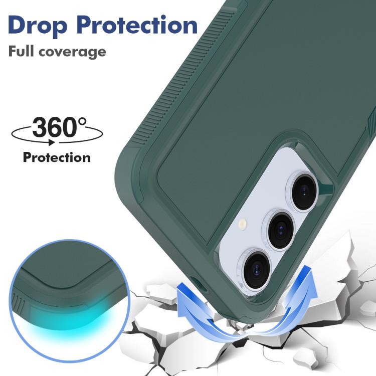 For Samsung Galaxy S25+ 5G 2 in 1 PC + TPU Phone Case
