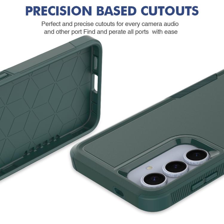 For Samsung Galaxy S25+ 5G 2 in 1 PC + TPU Phone Case