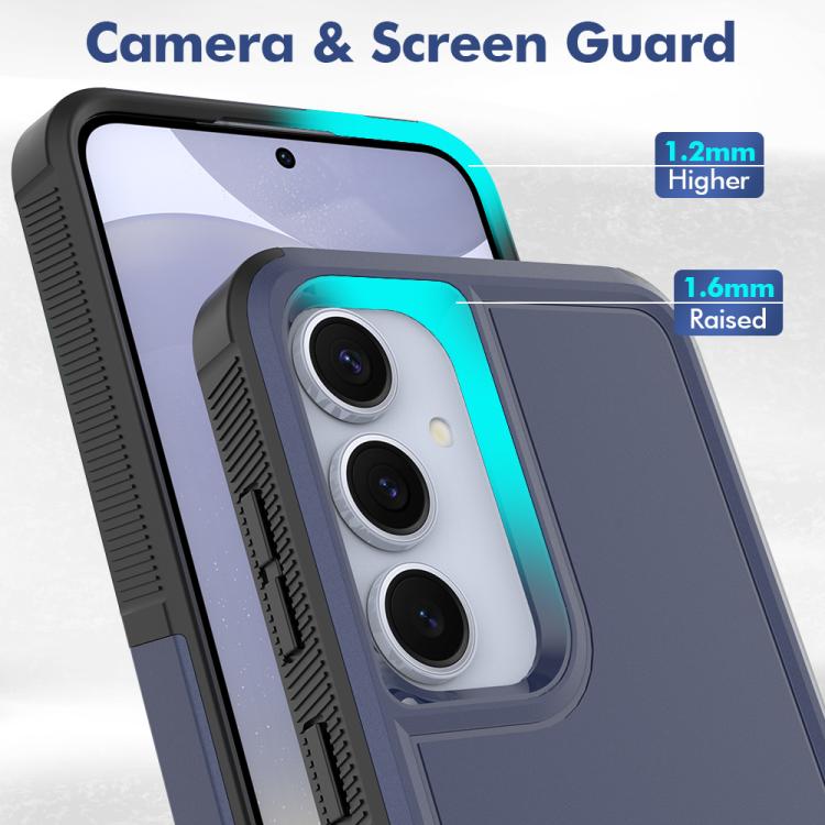 For Samsung Galaxy S25+ 5G 2 in 1 PC + TPU Phone Case