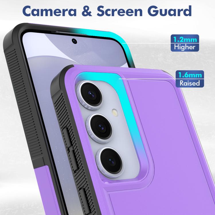 For Samsung Galaxy S25+ 5G 2 in 1 PC + TPU Phone Case