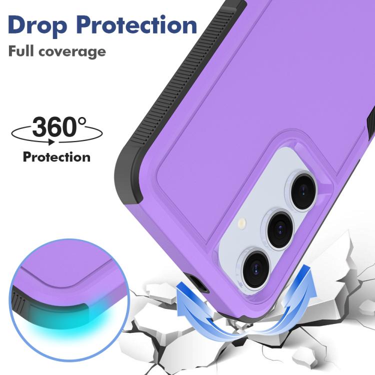 For Samsung Galaxy S25+ 5G 2 in 1 PC + TPU Phone Case