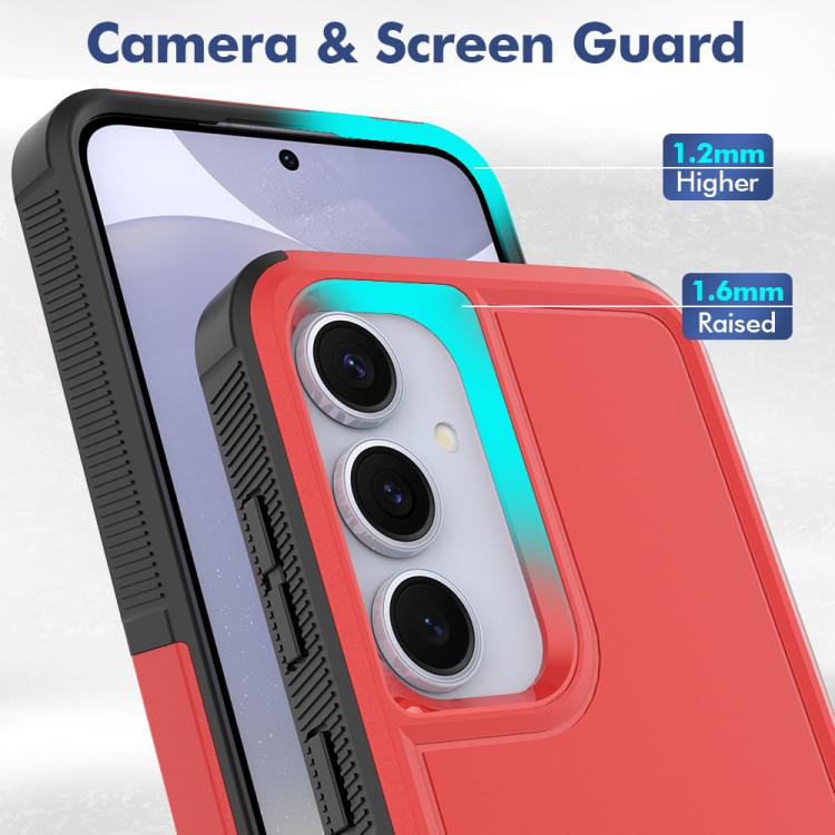 For Samsung Galaxy S25+ 5G 2 in 1 PC + TPU Phone Case