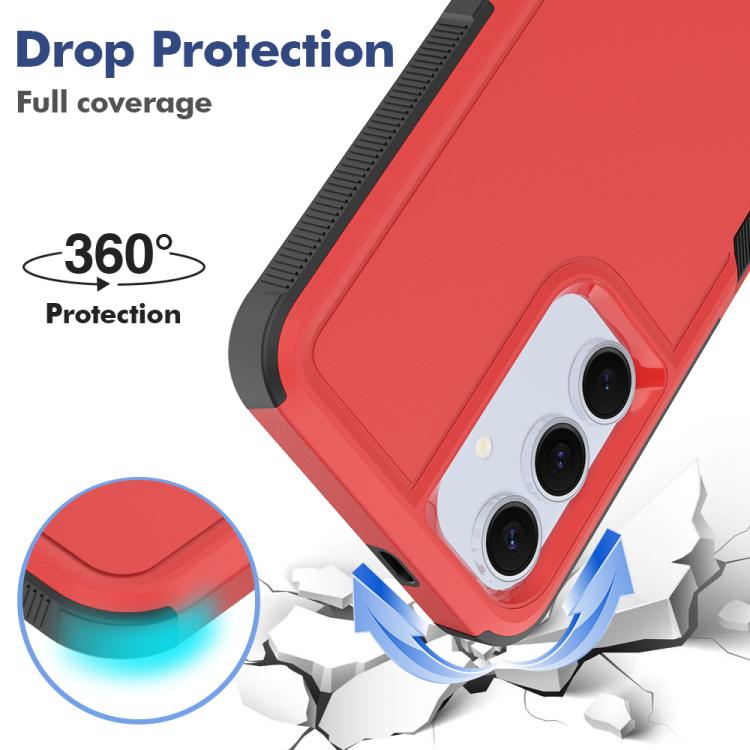 For Samsung Galaxy S25+ 5G 2 in 1 PC + TPU Phone Case