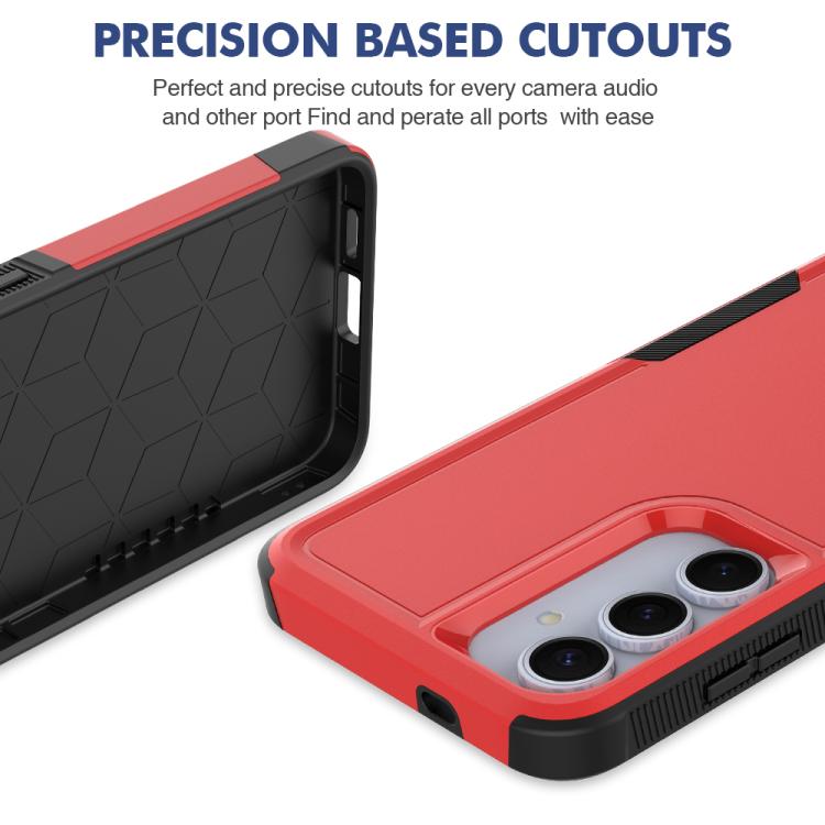 For Samsung Galaxy S25+ 5G 2 in 1 PC + TPU Phone Case