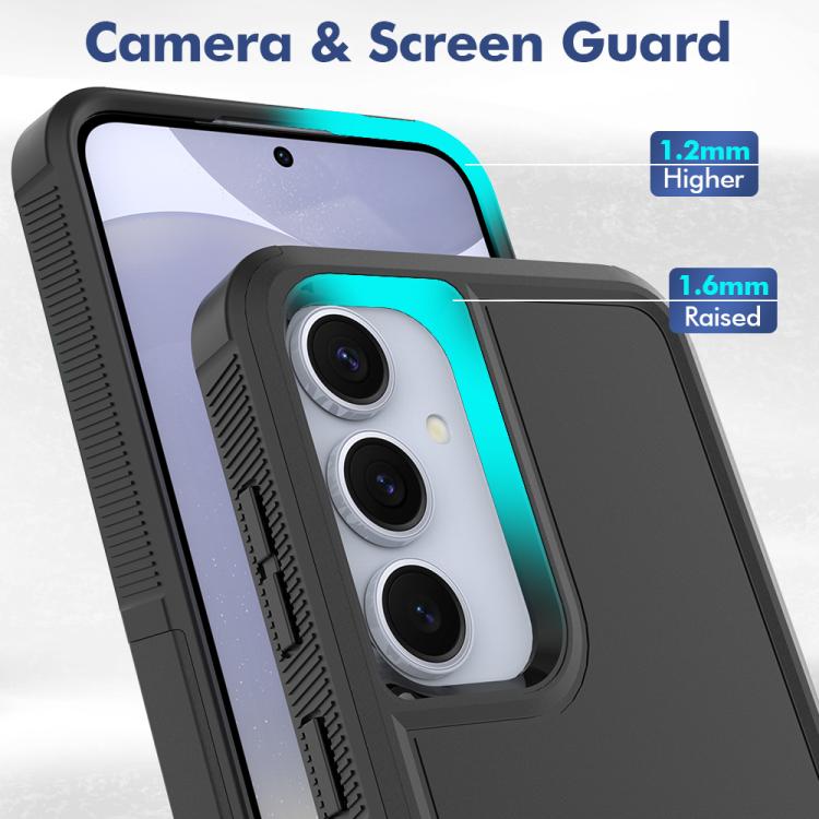 For Samsung Galaxy S25+ 5G 2 in 1 PC + TPU Phone Case