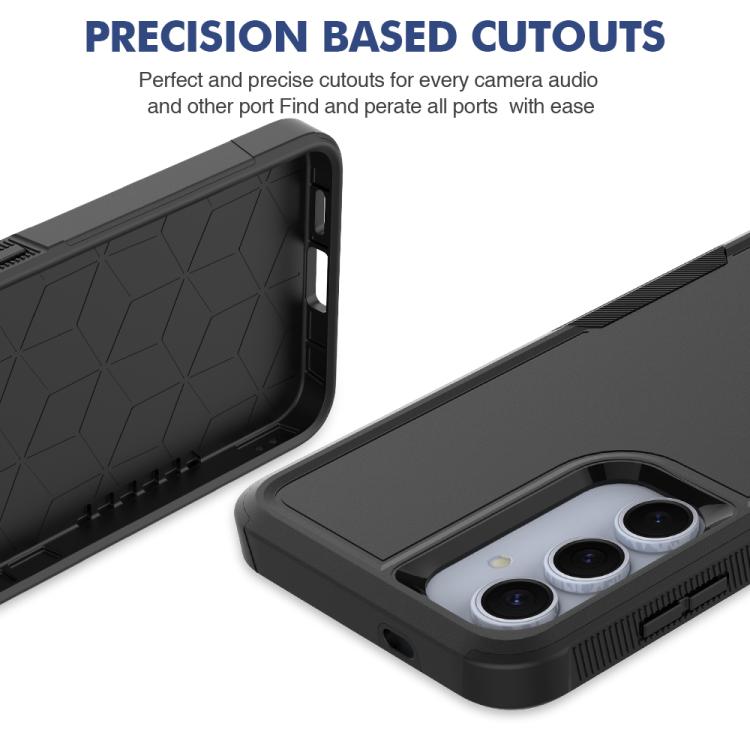 For Samsung Galaxy S25+ 5G 2 in 1 PC + TPU Phone Case