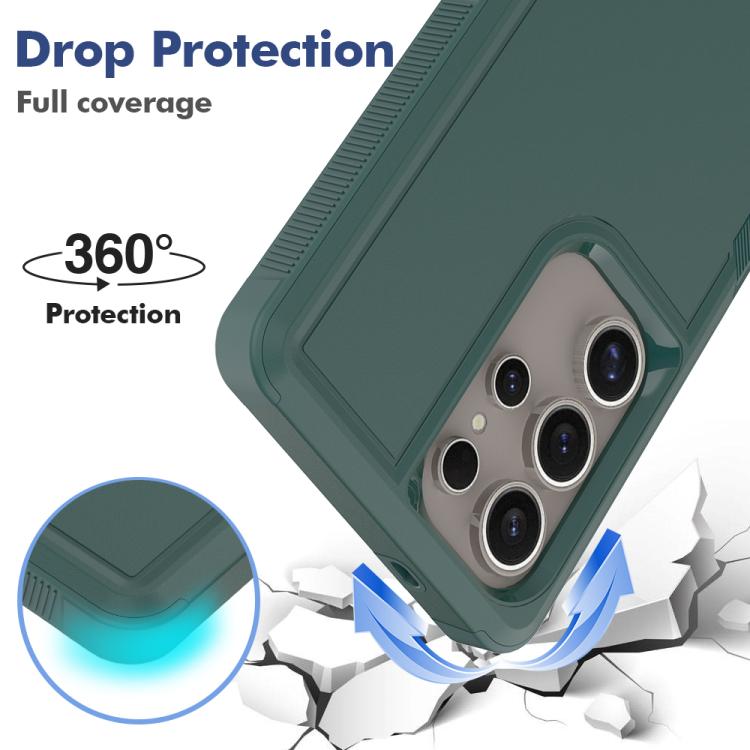 For Samsung Galaxy S25 Ultra 5G 2 in 1 PC + TPU Phone Case