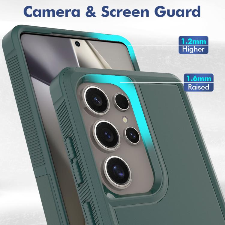 For Samsung Galaxy S25 Ultra 5G 2 in 1 PC + TPU Phone Case