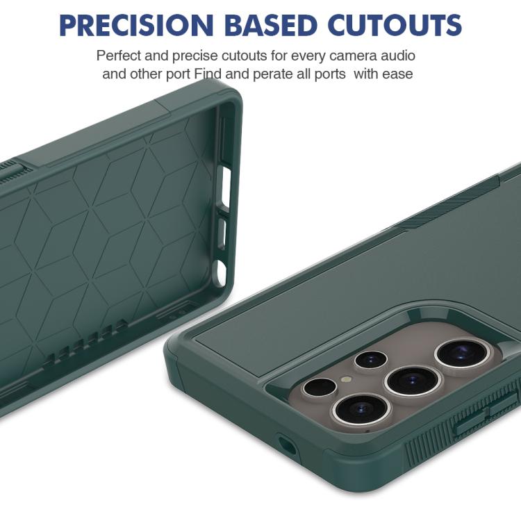 For Samsung Galaxy S25 Ultra 5G 2 in 1 PC + TPU Phone Case