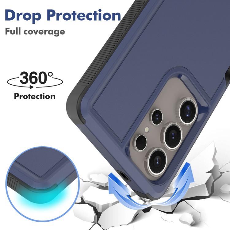For Samsung Galaxy S25 Ultra 5G 2 in 1 PC + TPU Phone Case