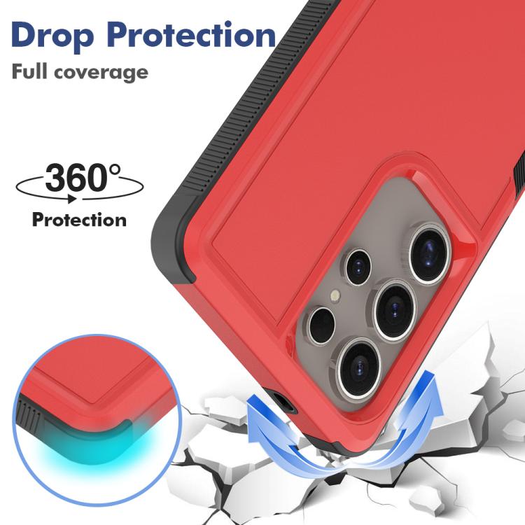 For Samsung Galaxy S25 Ultra 5G 2 in 1 PC + TPU Phone Case