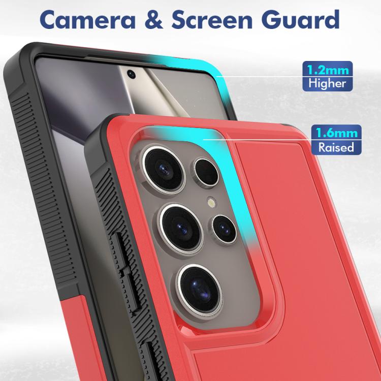 For Samsung Galaxy S25 Ultra 5G 2 in 1 PC + TPU Phone Case