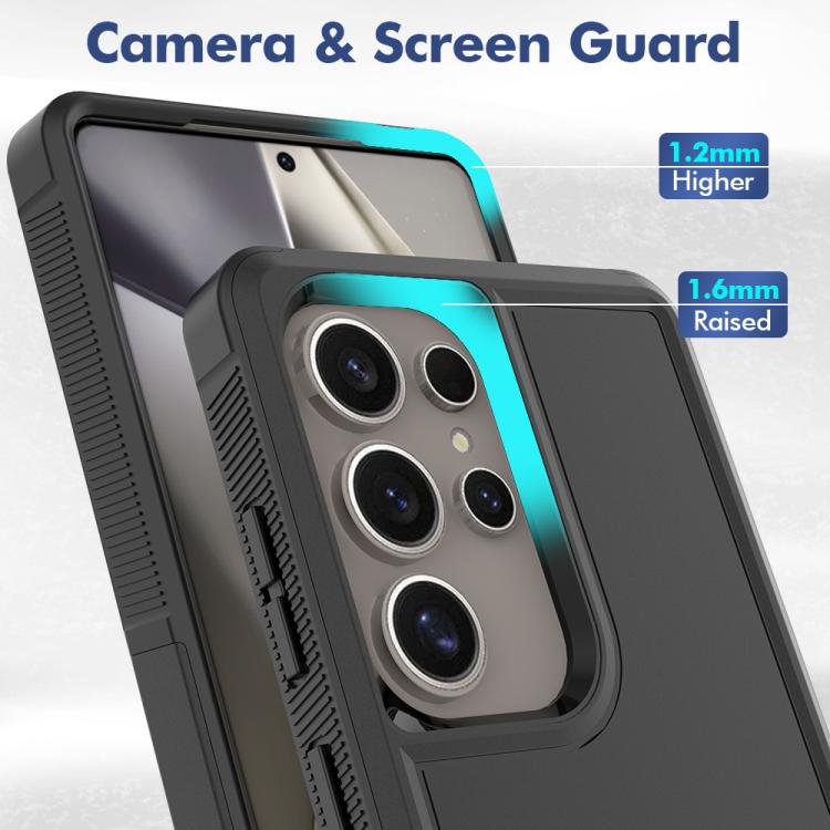 For Samsung Galaxy S25 Ultra 5G 2 in 1 PC + TPU Phone Case