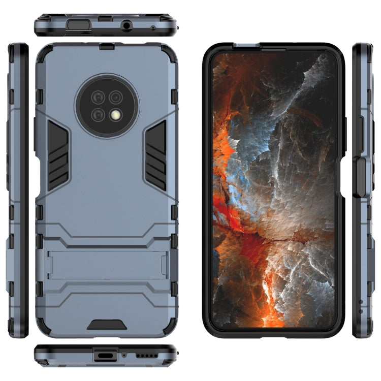 For Huawei Enjouy 20 Plus PC + TPU Two-in-one Invisible Bracket Shockproof Protective Case