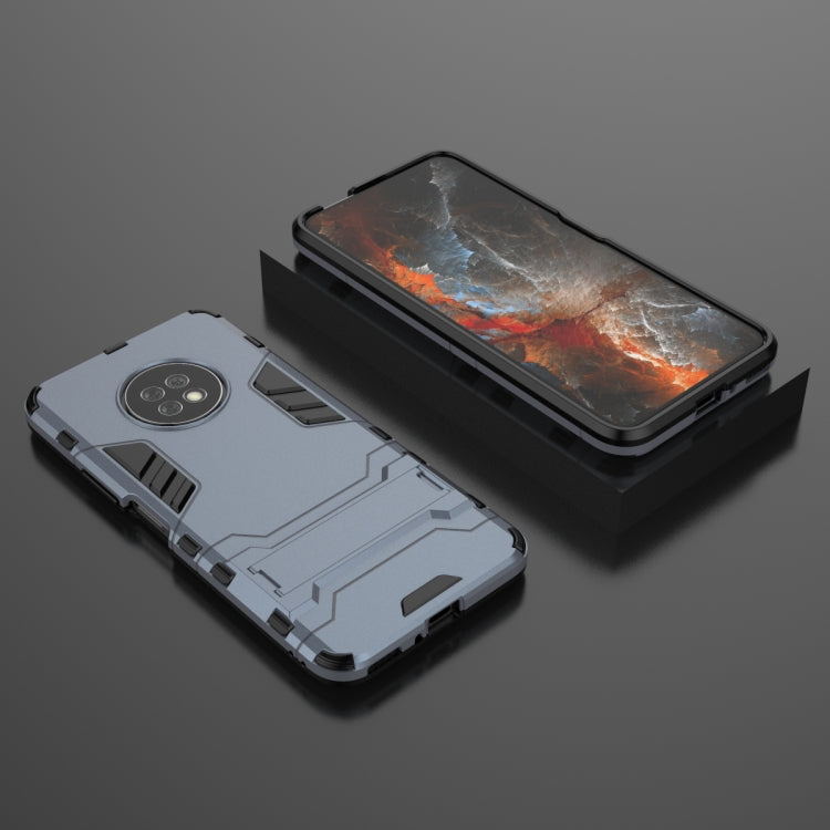 For Huawei Enjouy 20 Plus PC + TPU Two-in-one Invisible Bracket Shockproof Protective Case