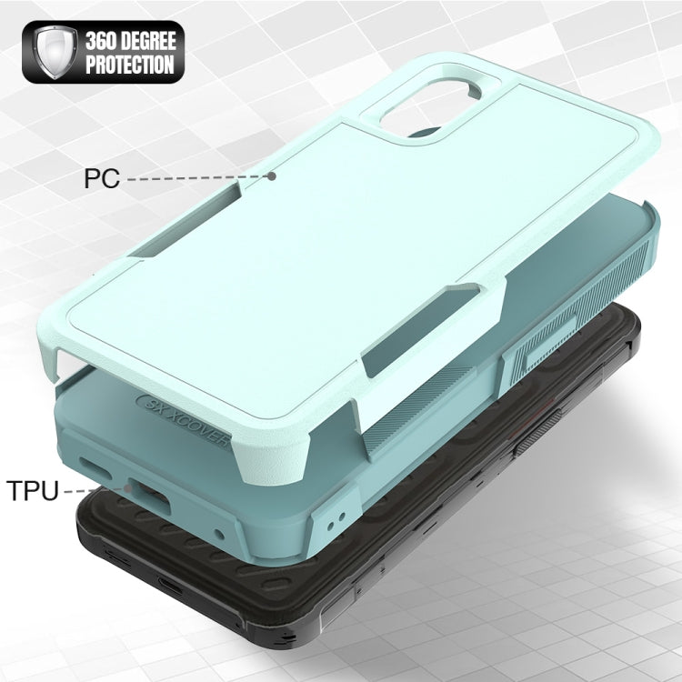 For Samsung Galaxy XCover7 2 in 1 PC + TPU Phone Case