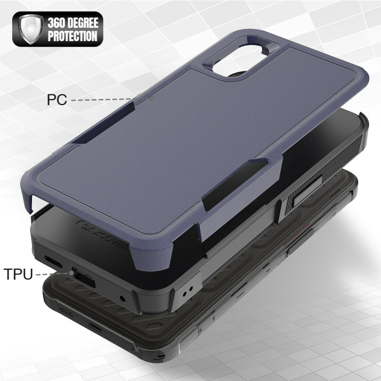 For Samsung Galaxy XCover7 2 in 1 PC + TPU Phone Case