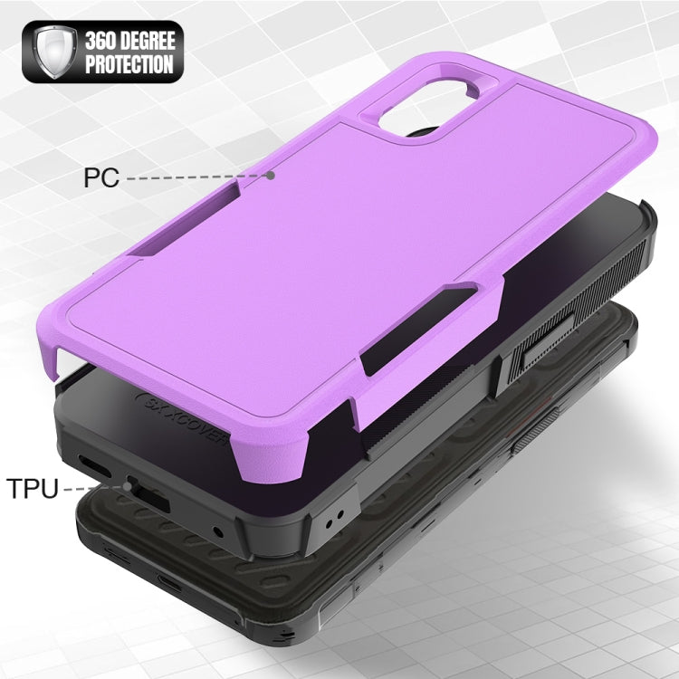 For Samsung Galaxy XCover7 2 in 1 PC + TPU Phone Case