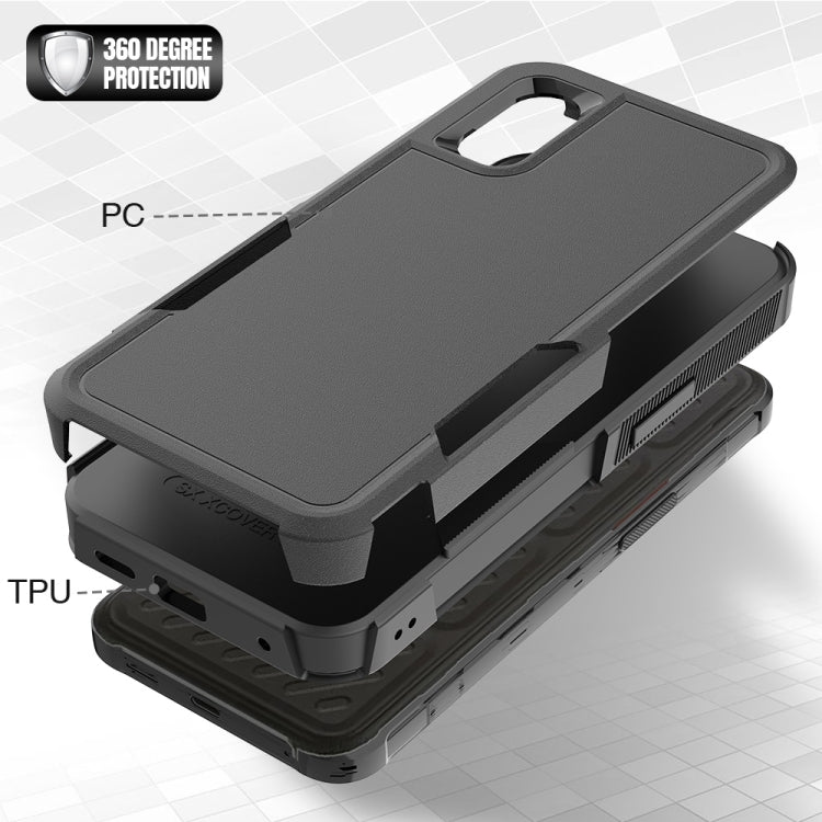For Samsung Galaxy XCover7 2 in 1 PC + TPU Phone Case