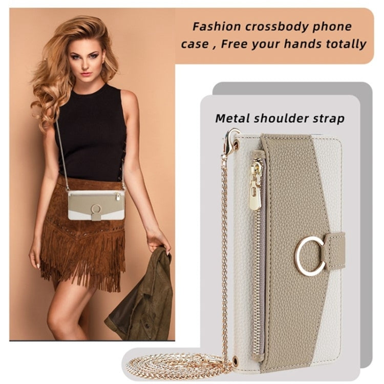 For Redmi 13 4G Crossbody Litchi Texture Leather Phone Case