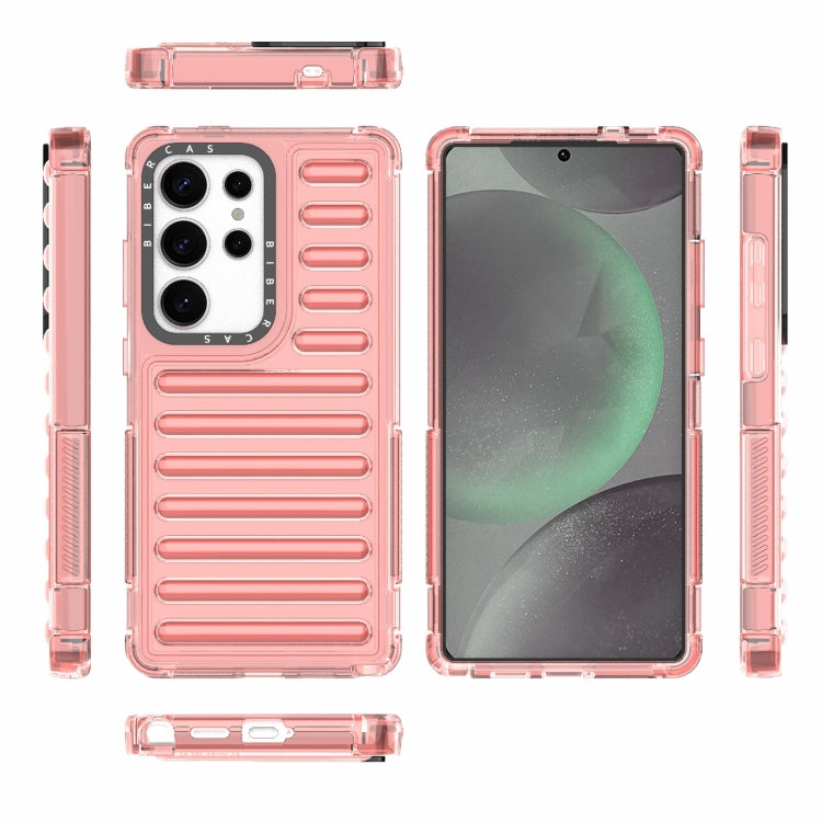 For Samsung Galaxy S25 Ultra 5G High Transparency TPU Hybrid PC Airbag Phone Case