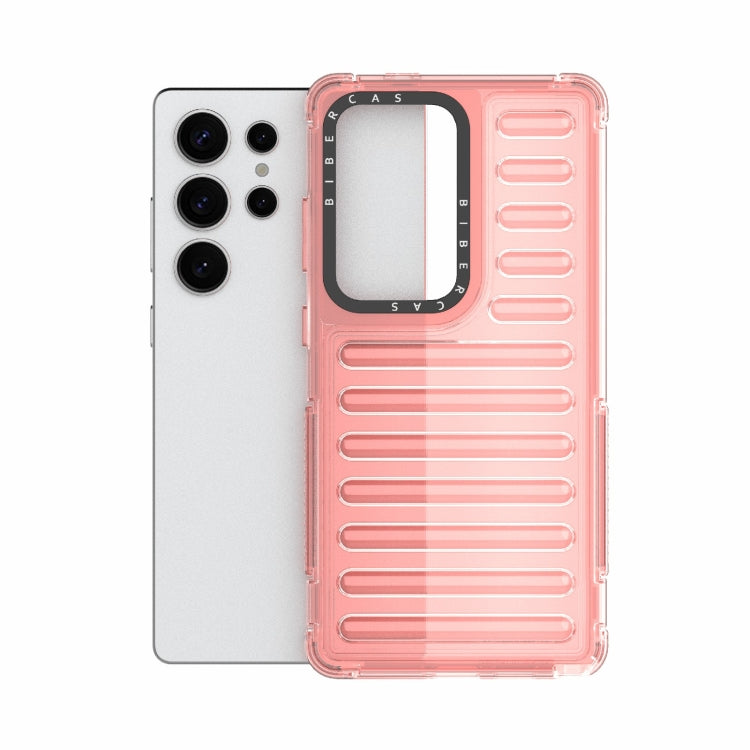 For Samsung Galaxy S25 Ultra 5G High Transparency TPU Hybrid PC Airbag Phone Case