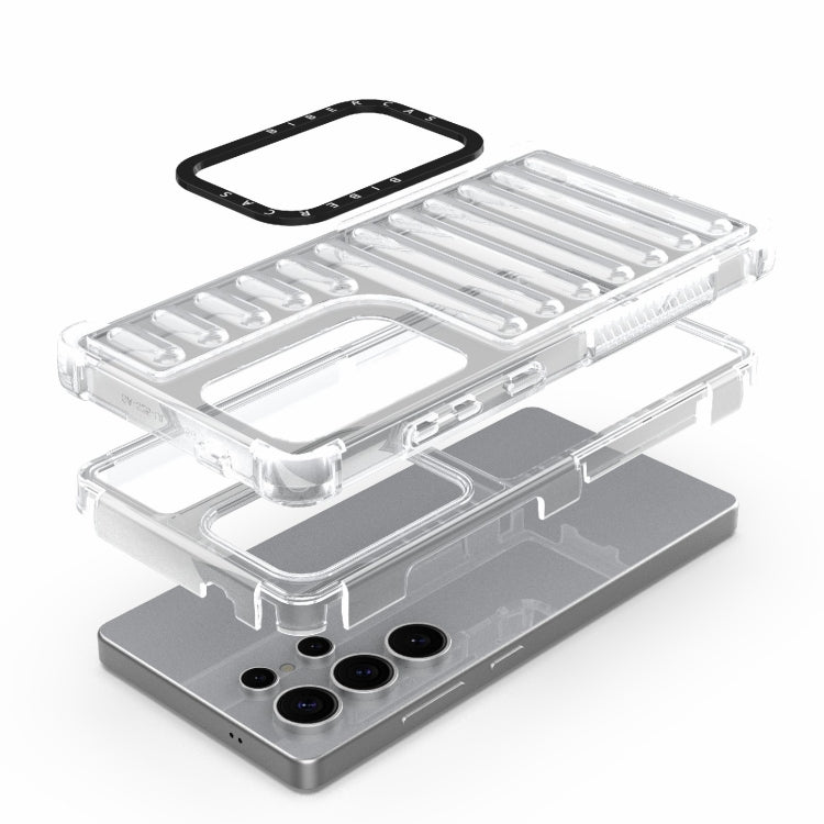 For Samsung Galaxy S25 Ultra 5G High Transparency TPU Hybrid PC Airbag Phone Case
