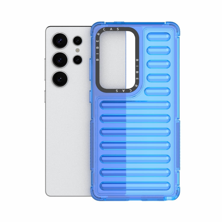 For Samsung Galaxy S25 Ultra 5G High Transparency TPU Hybrid PC Airbag Phone Case