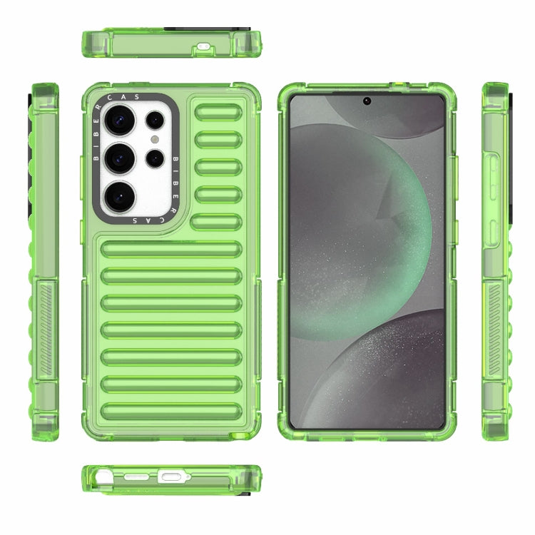 For Samsung Galaxy S25 Ultra 5G High Transparency TPU Hybrid PC Airbag Phone Case