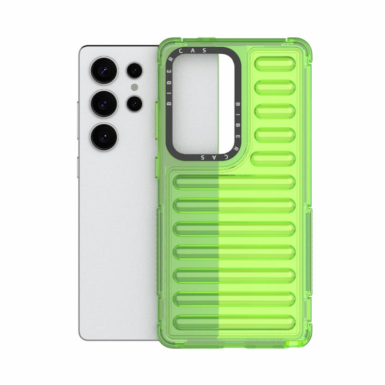 For Samsung Galaxy S25 Ultra 5G High Transparency TPU Hybrid PC Airbag Phone Case