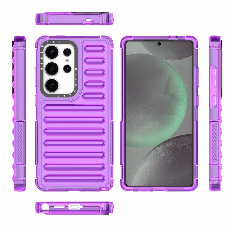 For Samsung Galaxy S25 Ultra 5G High Transparency TPU Hybrid PC Airbag Phone Case
