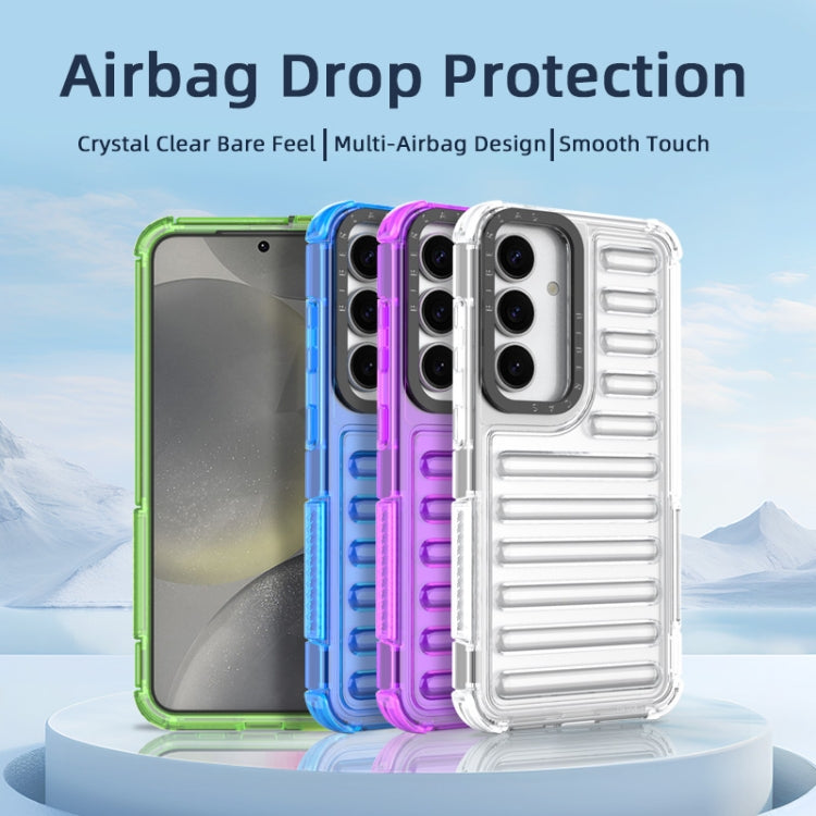 For Samsung Galaxy S25 5G High Transparency TPU Hybrid PC Airbag Phone Case