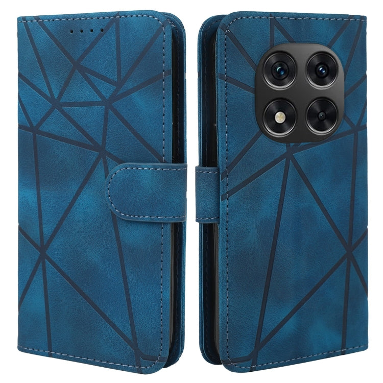 For Redmi Note 14 Pro 5G Skin Feel Geometric Lines Leather Phone Case