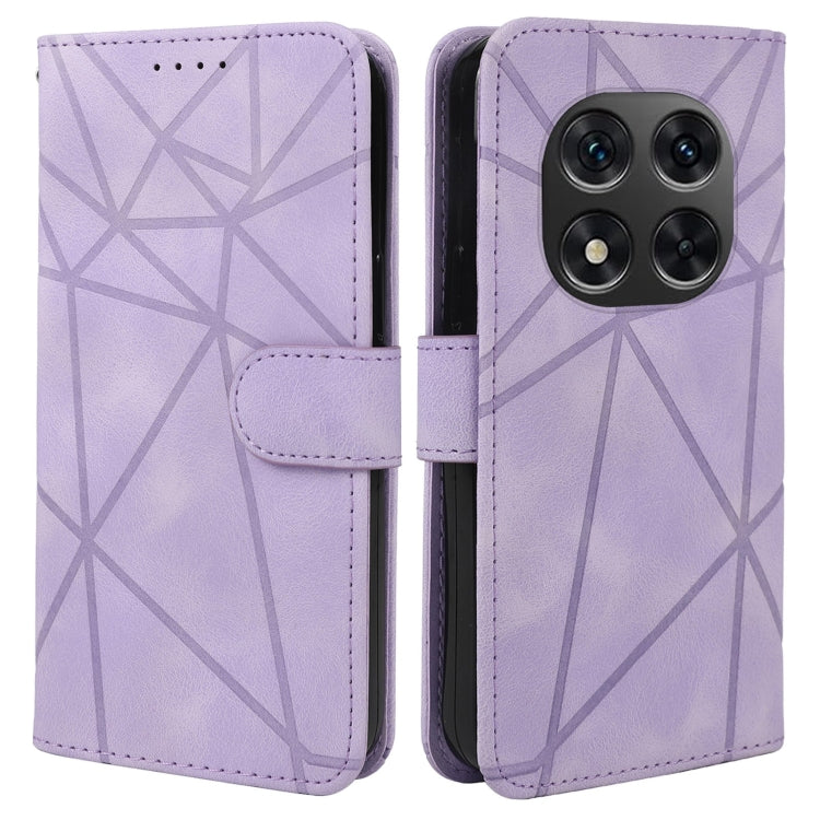 For Redmi Note 14 Pro 5G Skin Feel Geometric Lines Leather Phone Case
