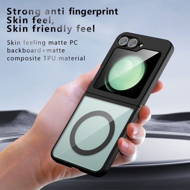 For Samsung Galaxy Z Flip6 / Flip7 FE Armor MagSafe PC Hybrid TPU Phone Case
