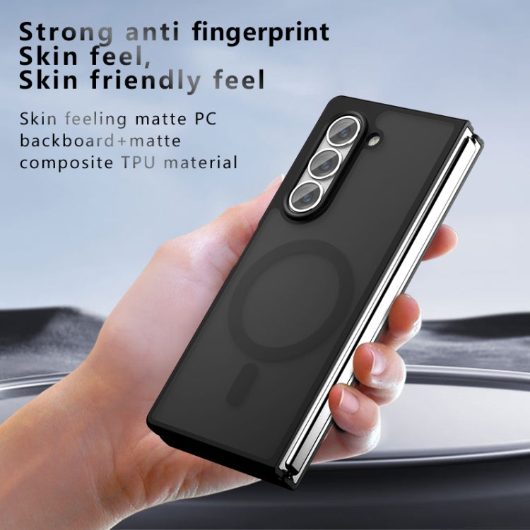 For Samsung Galaxy Z Fold6 Armor MagSafe PC Hybrid TPU Phone Case