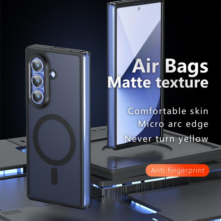 For Samsung Galaxy Z Fold7 Armor MagSafe PC Hybrid TPU Phone Case