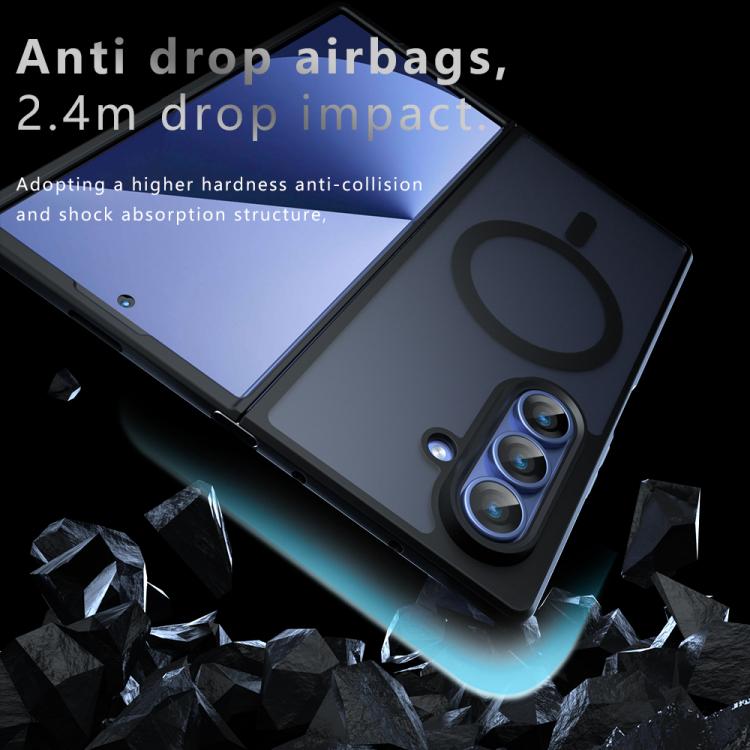 For Samsung Galaxy Z Fold7 Armor MagSafe PC Hybrid TPU Phone Case