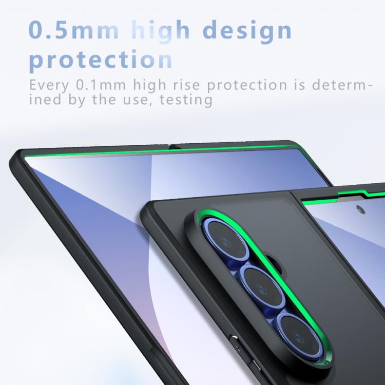 For Samsung Galaxy Z Fold7 Armor MagSafe PC Hybrid TPU Phone Case