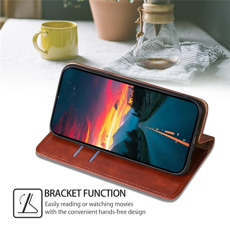 For Redmi Note 14 Pro 5G Gloss Oil Solid Color Magnetic Leather Phone Case