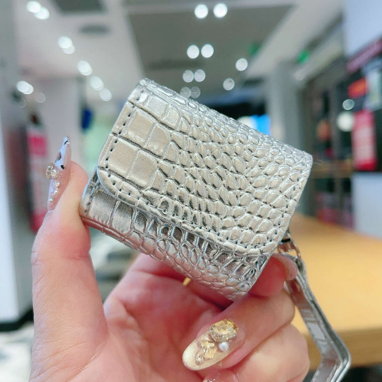 For AirPods 3 Crocodile Texture Earphones Protective Case