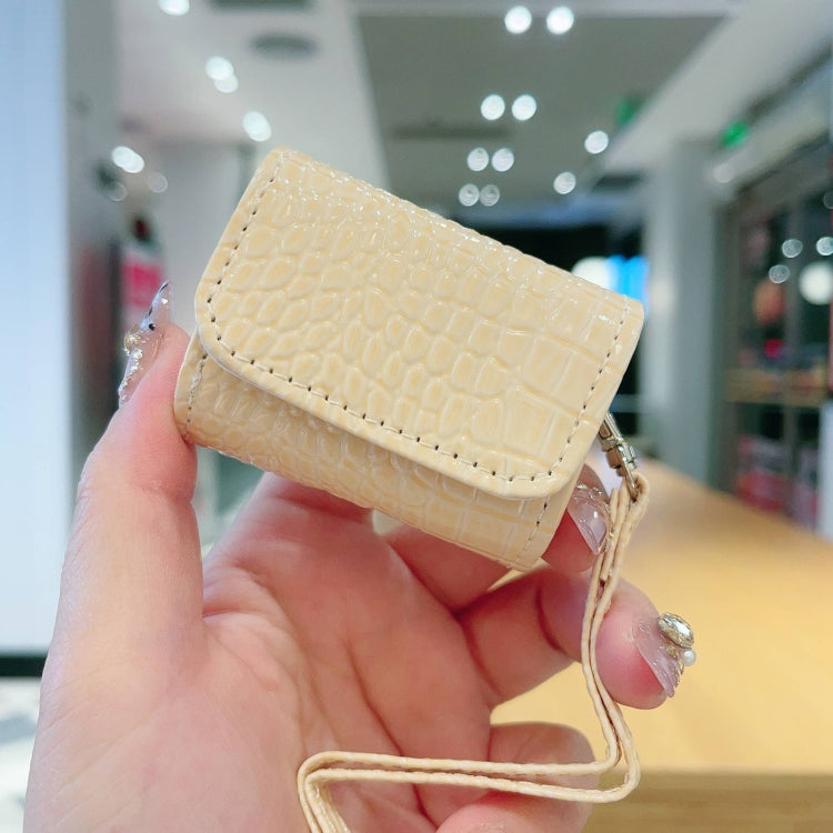 For AirPods Pro Crocodile Texture Earphones Protective Case