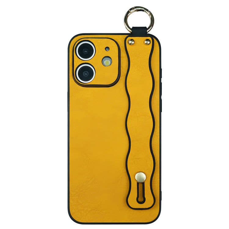 For iPhone 12 Wavy Wristband Bracket TPU Phone Case