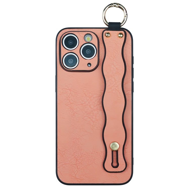 For iPhone 11 Pro Max Wavy Wristband Bracket TPU Phone Case