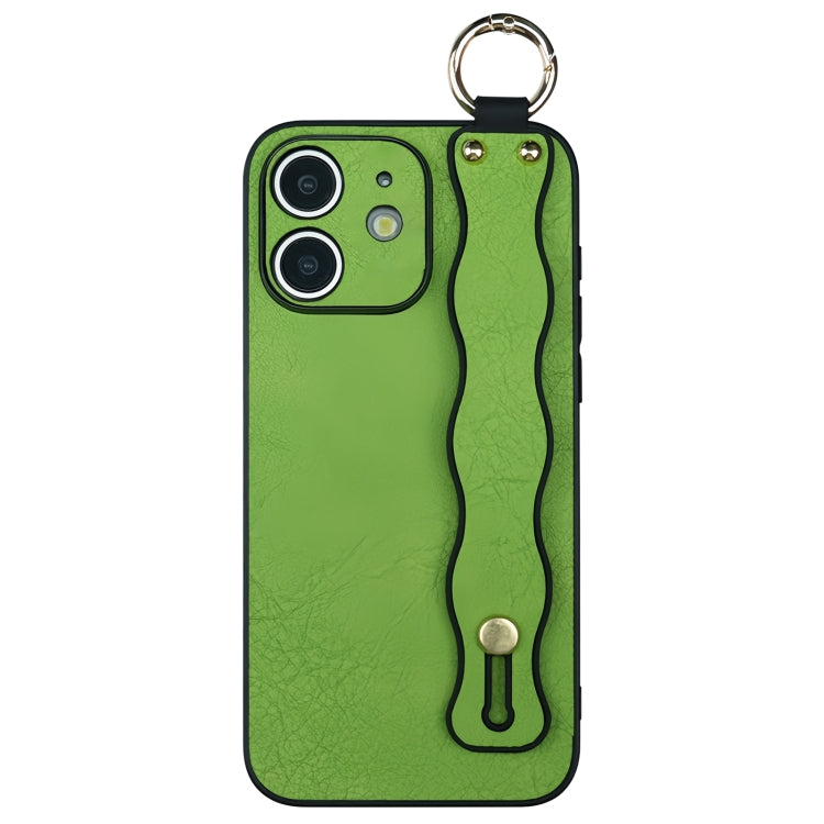 For iPhone 11 Wavy Wristband Bracket TPU Phone Case