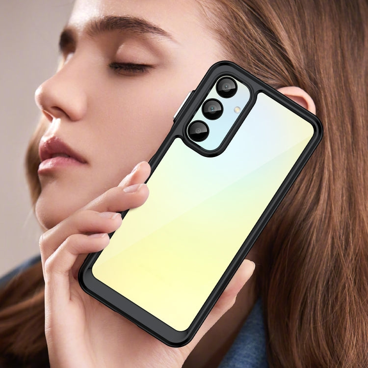 For Samsung Galaxy A26 5G Colorful Series Acrylic Hybrid TPU Phone Case